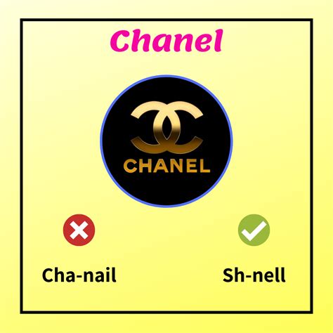 chanel name pronunciation